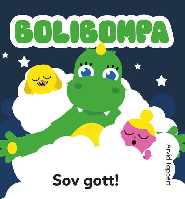 Bolibompa sov gott, Bok