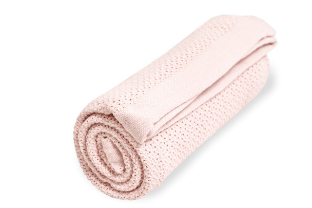Vinter & bloom filt soft grid eko gallerfilt baby pink 100x75cm