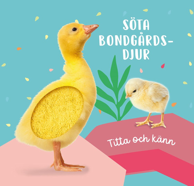 Titta och känn. Söta bondgårdsdjur. Bok