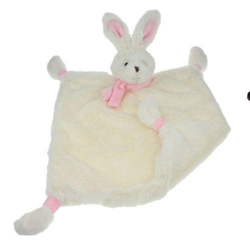 Tinka snuttefilt med kanin rosa