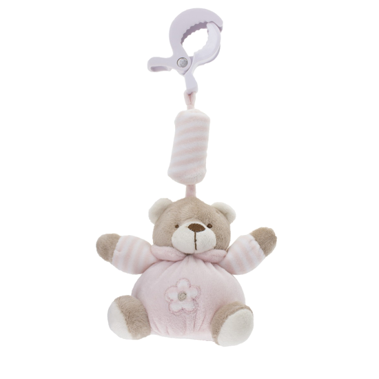 Tinka vagnshänge nalle rosa