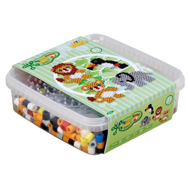 Hama pärlplatta maxi box djur 600 pärlor