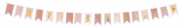 Jabadabado vimpel happy birthday rosa