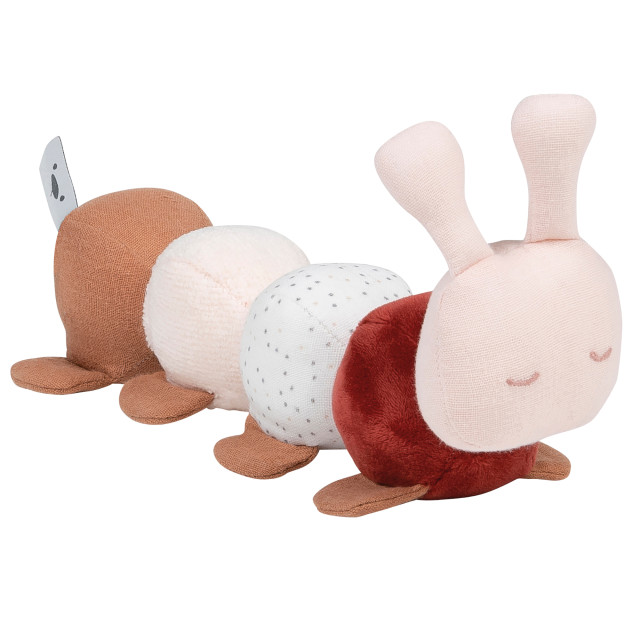 Nattou lapidou tusenfoting 24cm rostbrun