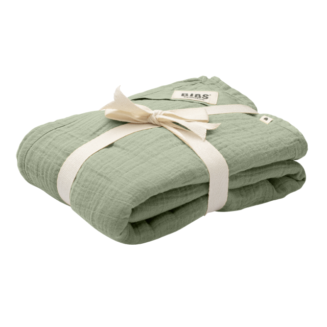 Bibs muslinfilt 120x120cm sage