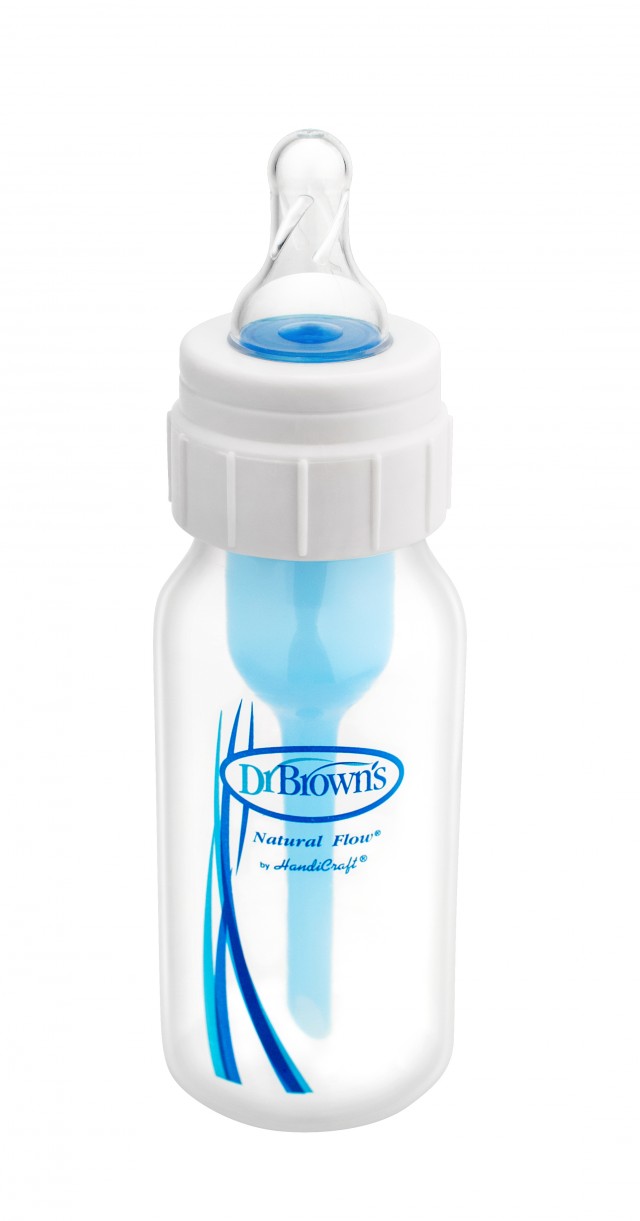 Dr brown nappflaska 120 ml för gomspalt