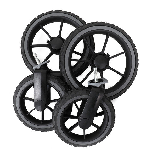 Emmaljunga 2023 NXT60/60F hjulpaket black solight-ecco 4-pack