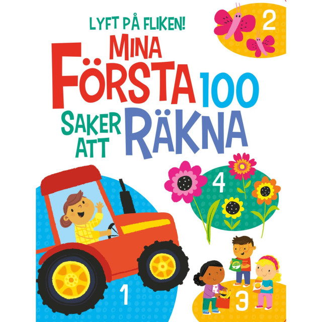 Mina första 100 saker att räkna. Bok med flikar