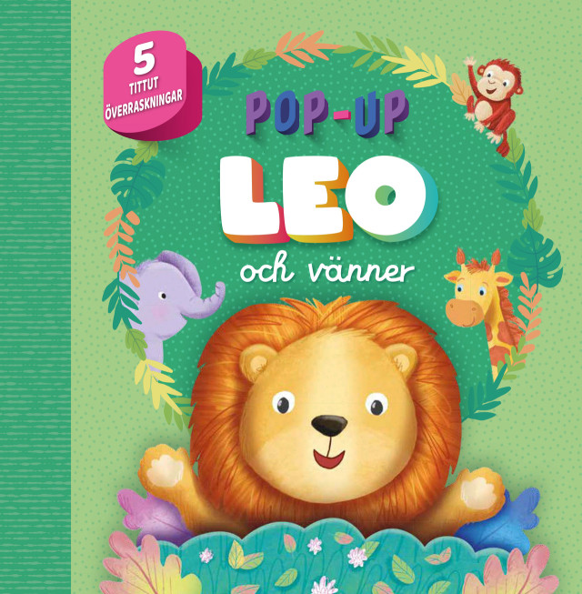 Leo och vänner. Pop-up bok