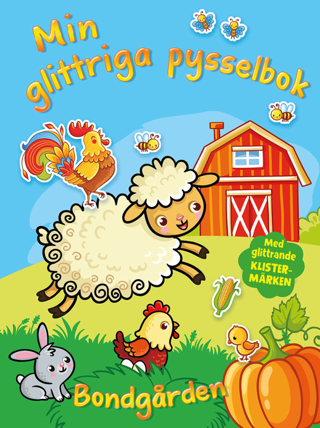 Min glittriga pysselbok bondgården