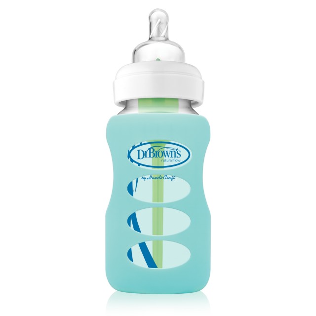 Dr brown silikonskydd till wideneck glasflaska 270ml