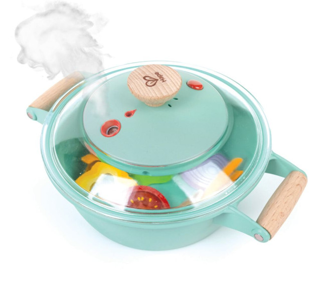 Hape steam n soup cooking set