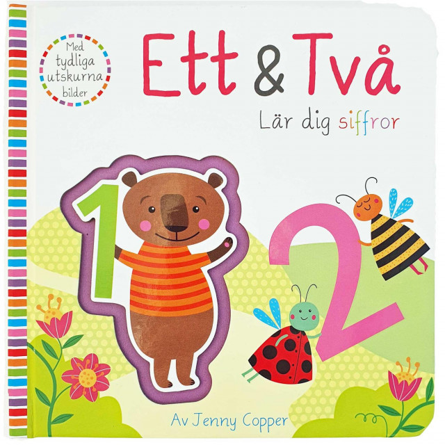 Ett & två. Lär dig siffror bok