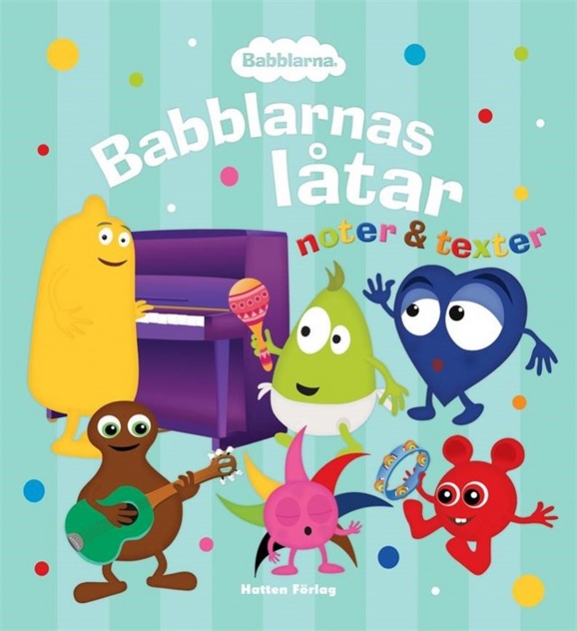 Babblarna bok Babblarnas låtar-noter & texter