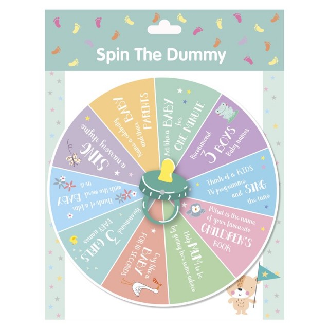 Babyshower baby spin game