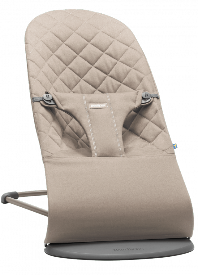 Babybjörn babysitter bliss klassisk quilt sand grey