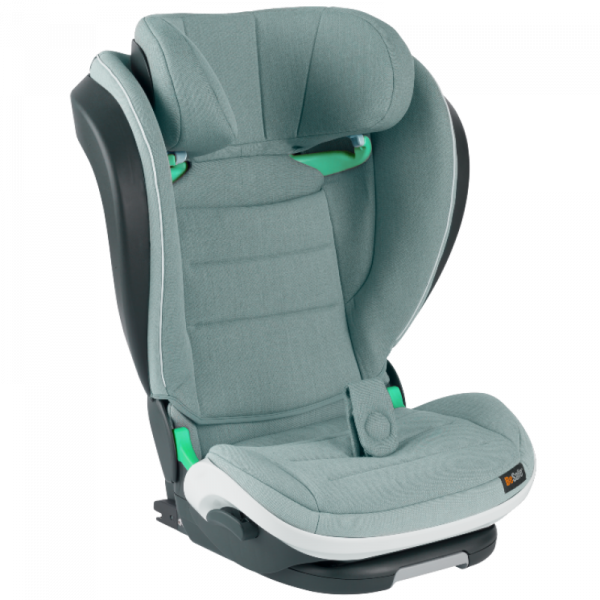 Besafe bältesstol izi flex fix i-size sea green melange