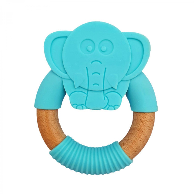 Summerville bitring elefant blå