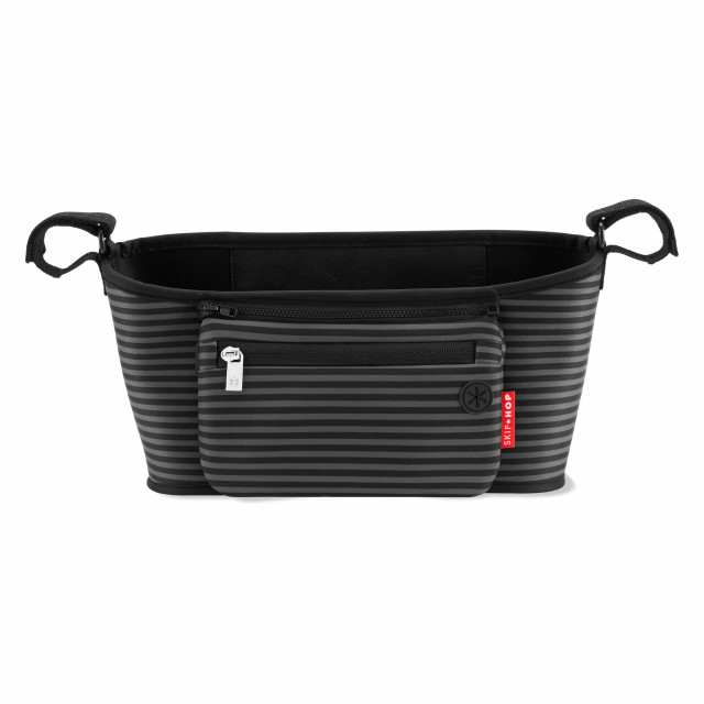 Skip hop organizer black/grey stripes