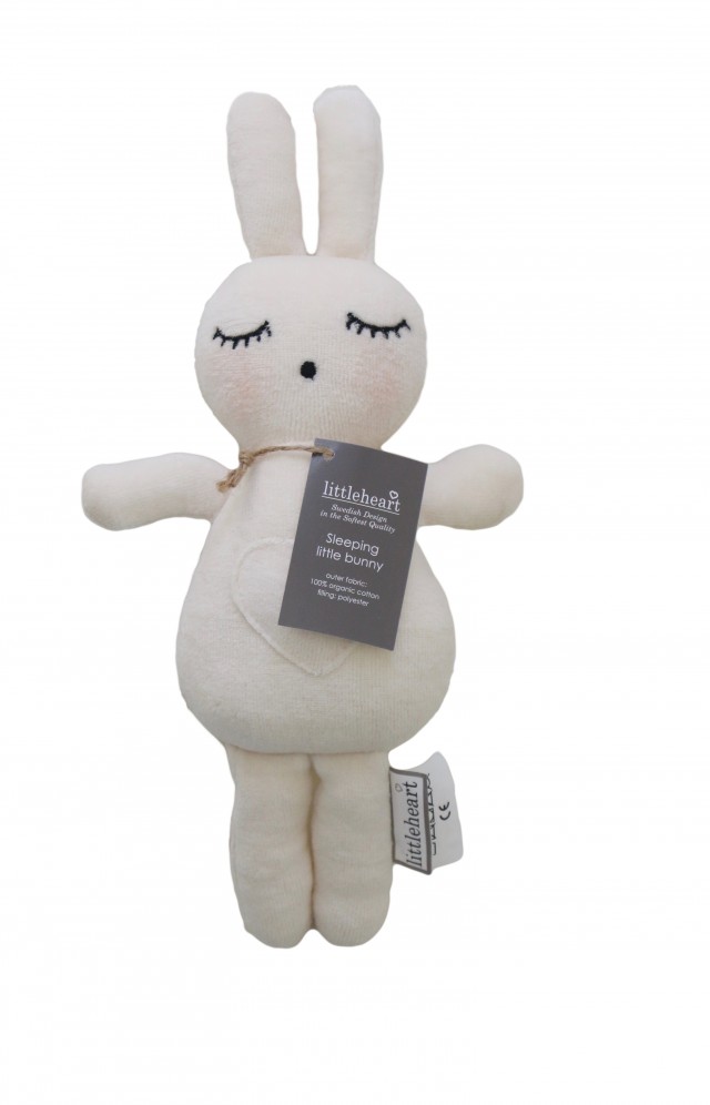 Littleheart gosedjur sleeping little bunny 44cm