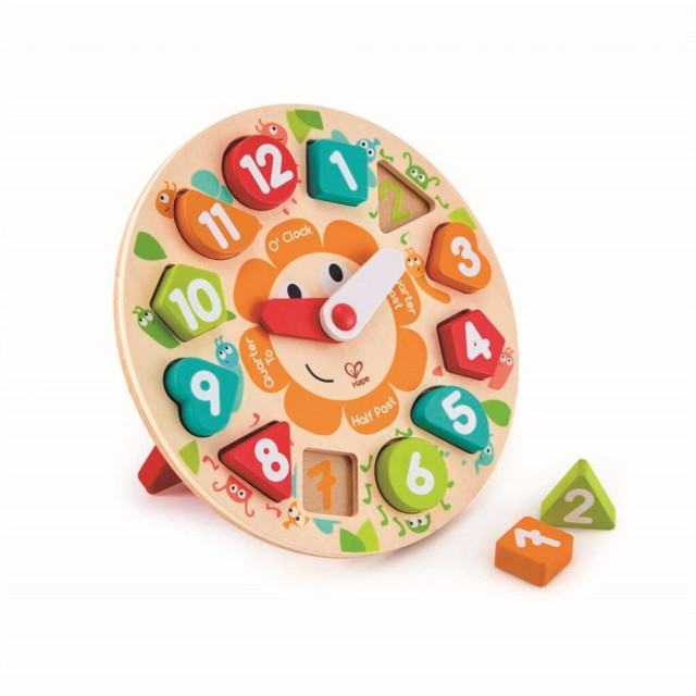 Hape pussel chunky clock