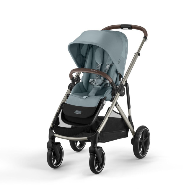 Cybex gazelle s sittvagn sky blue, taupe chassi