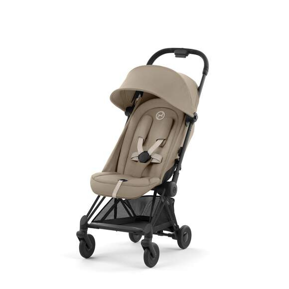 Cybex coya resevagn cozy beige chassi matte black
