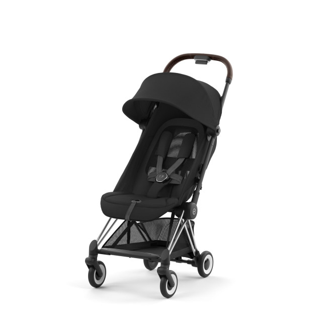 Cybex coya resevagn sepia black chassi chrome