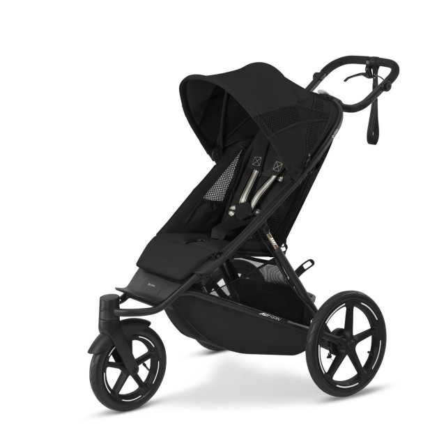 Cybex avi spin joggingvagn moon black