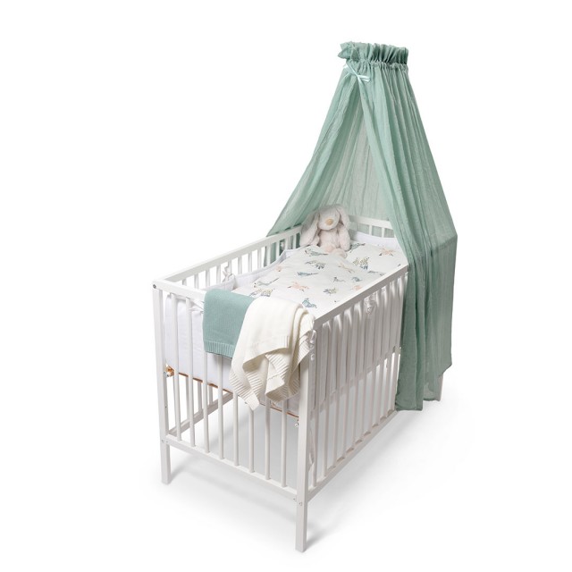 Mini dreams sänghimmel liten dusty green