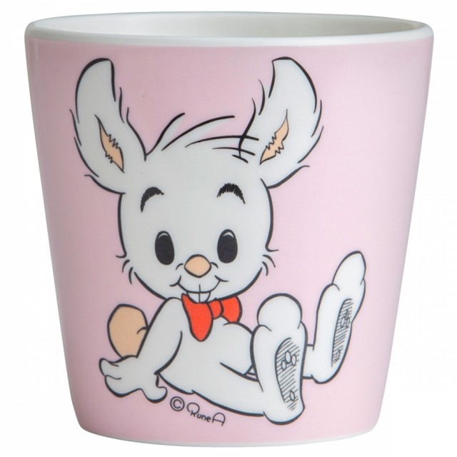 Rätt start bamse samlarmugg med handtag lille skutt rosa