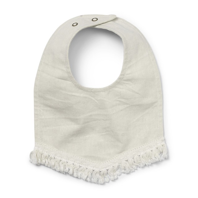 Elodie details bib greige/lily white