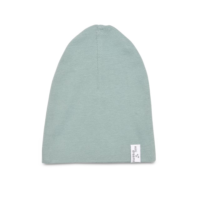 Mini dreams beanie eko grön