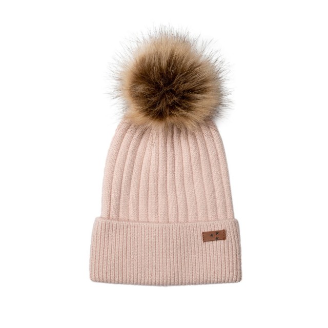 Mini dreams mössa fluffy rosa