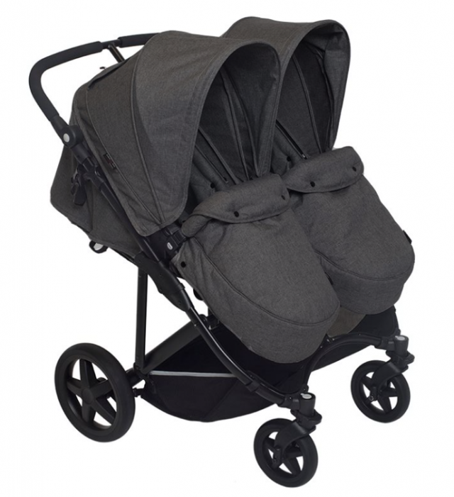 Basson duo twin light grey melange SISTA BUTIKSEX!