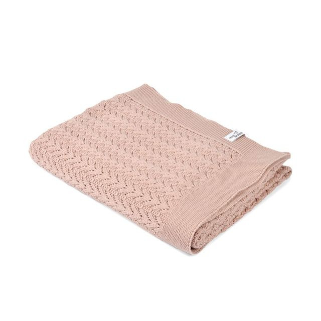 Mini dreams filt lace dusty pink 75x90cm
