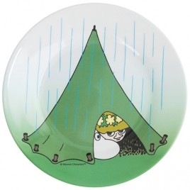 Rätt start tallrik mumin camping