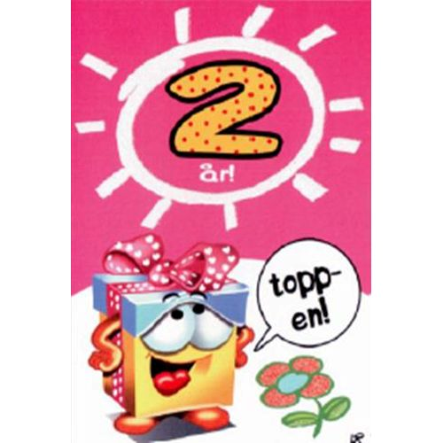 Spaderteam kort 2 år presentask