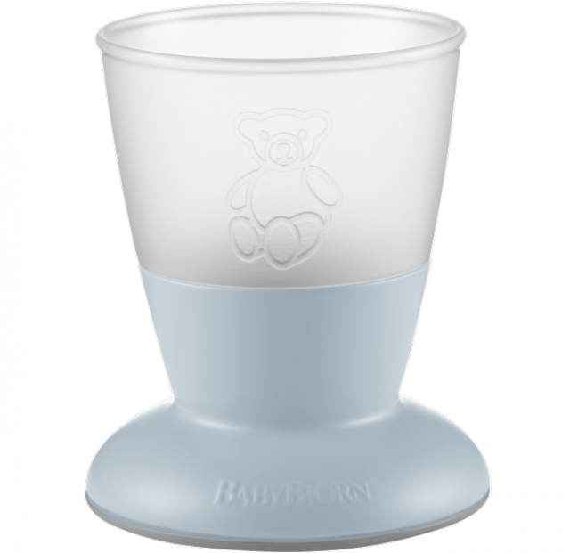 Babybjörn barnglas 2-pack blekblå