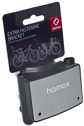 Hamax fästningsbricka till cykelsits svart/grå