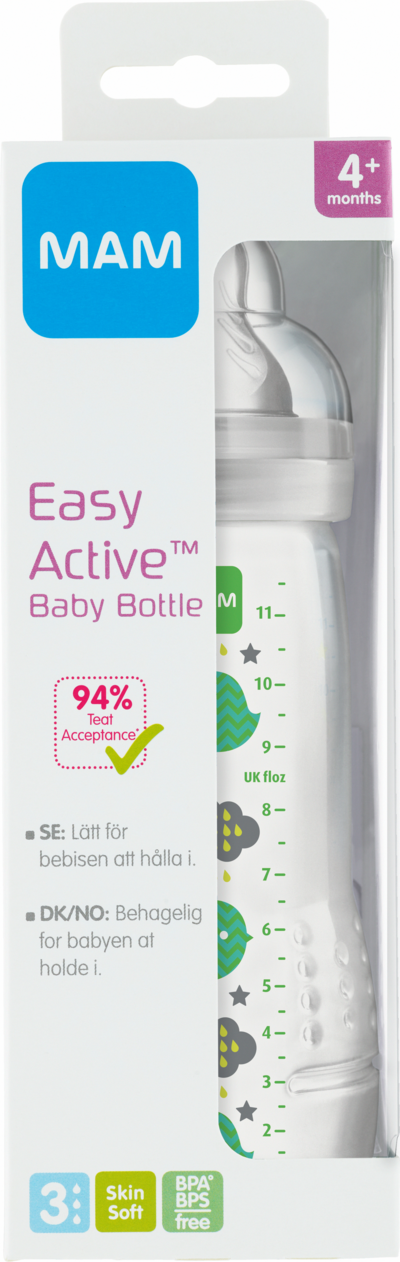 Mam nappflaska easy active 330ml neutral