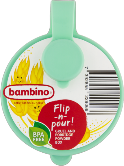Bambino pulverdoserare mintgrön