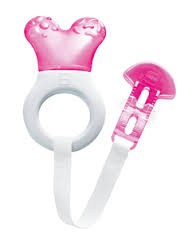 Mam bitring mini cooler and clip rosa
