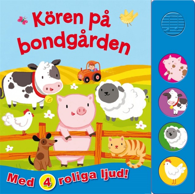 Kören på bondgården. Bok med ljud