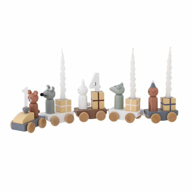 Bloomingville junaid birthday decoration brown