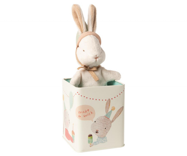 Maileg happy day bunny in a box