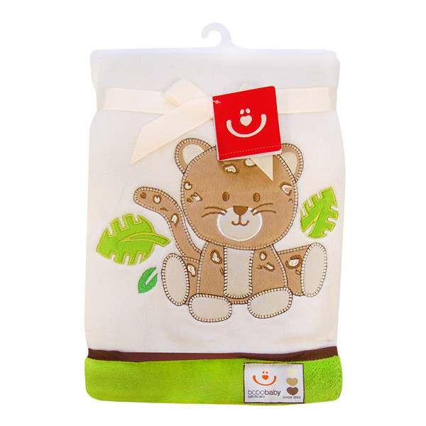 Bobobaby filt leopard 76x102cm