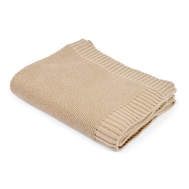 Mini dreams filt knitted blanket sand 75x100cm