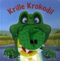 Krille krokodil bok med handdocka