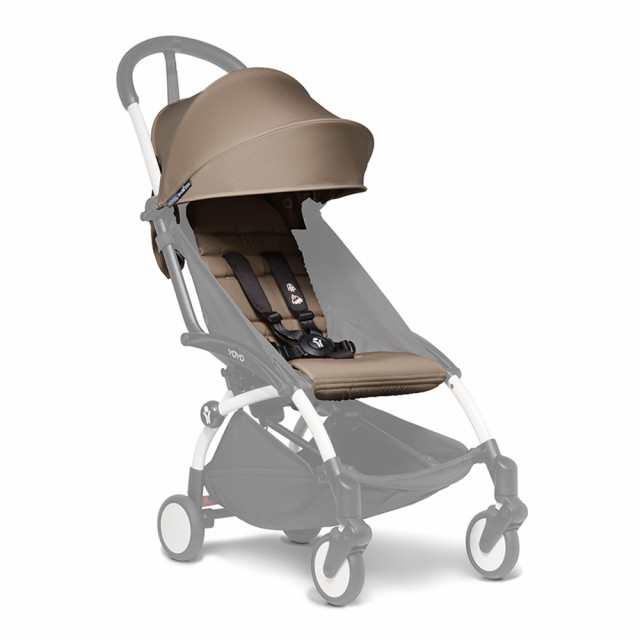 BABYZEN YOYO+ klädsel till sittdel taupe